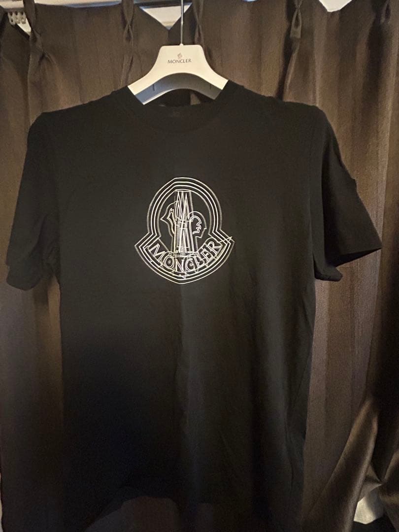 MONCLER 黒 Tシャツ M