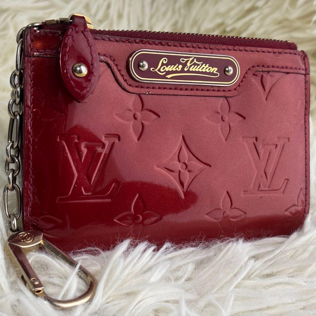 【激レア 美品】ルイヴィトン　ヴェルニ　ポシェットクレNM　ミニ財布　チェーン