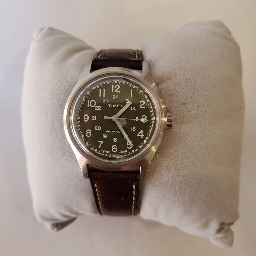 TIMEX NK1 Mecanical Camper　手巻き時計 ダークグリーン