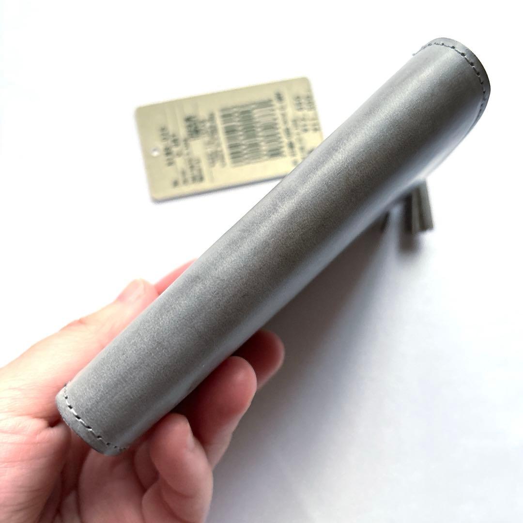 【新品】kissora キソラ シビラ リスシオ二つ折り財布 チャコールグレー