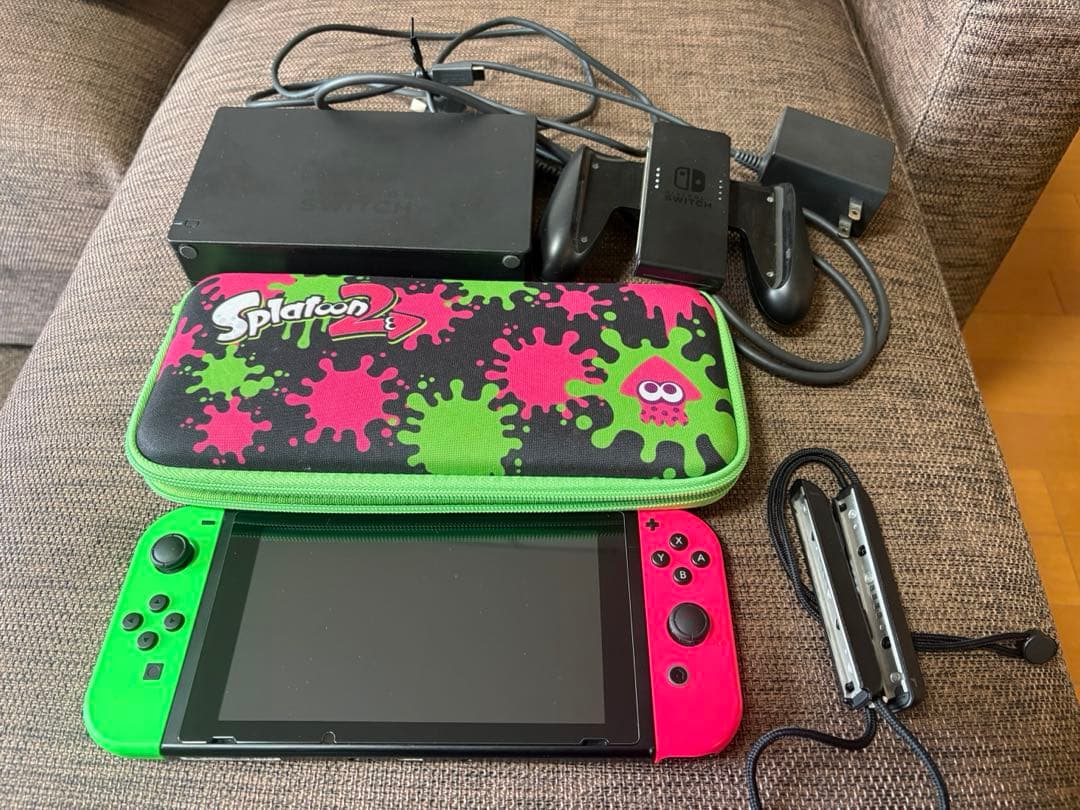 Nintendo Switch スプラトゥーン2デザインすぐ遊べるセット