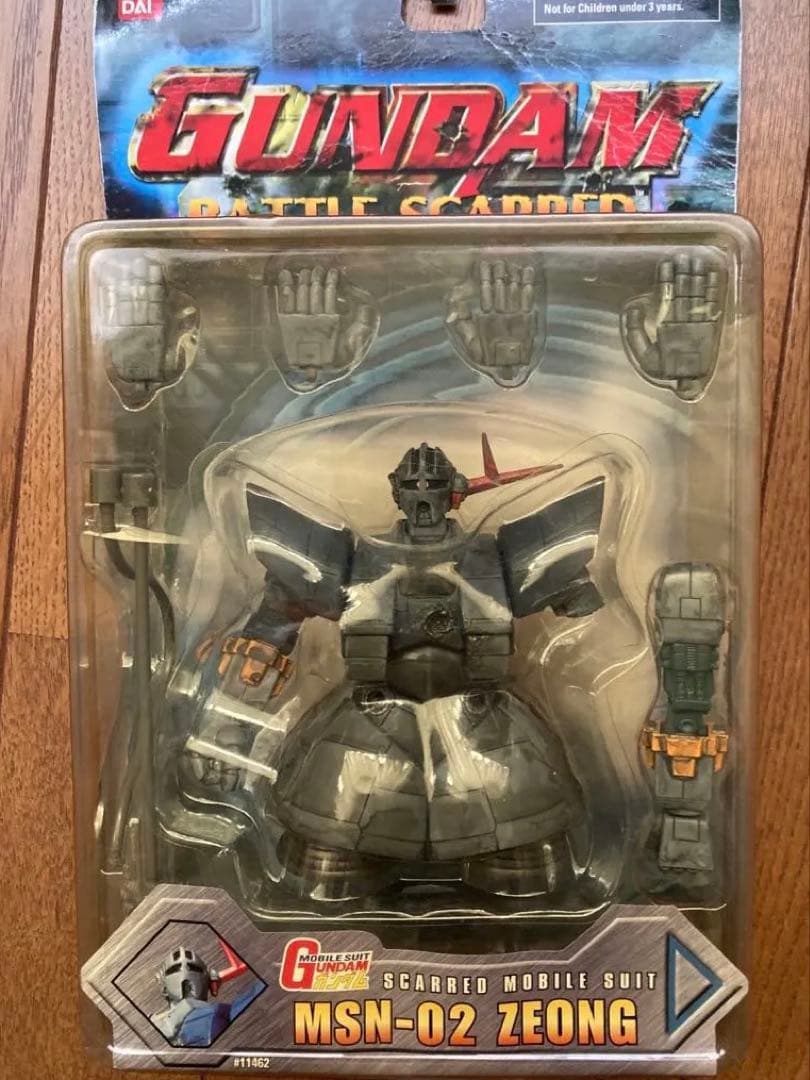 MS IN ACTION ジオング 海外版 ダメージ加工