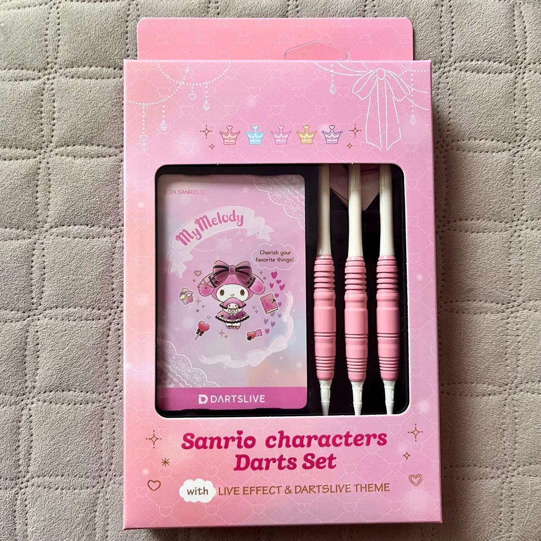 サンリオキャラクターズ　ダーツセット　ダーツライブカード　マイメロディ