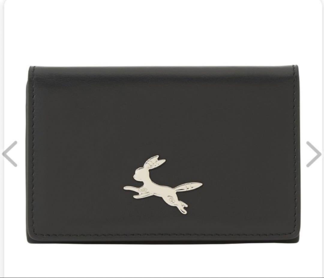 ポケモン　本革名刺入れ　ブラッキー