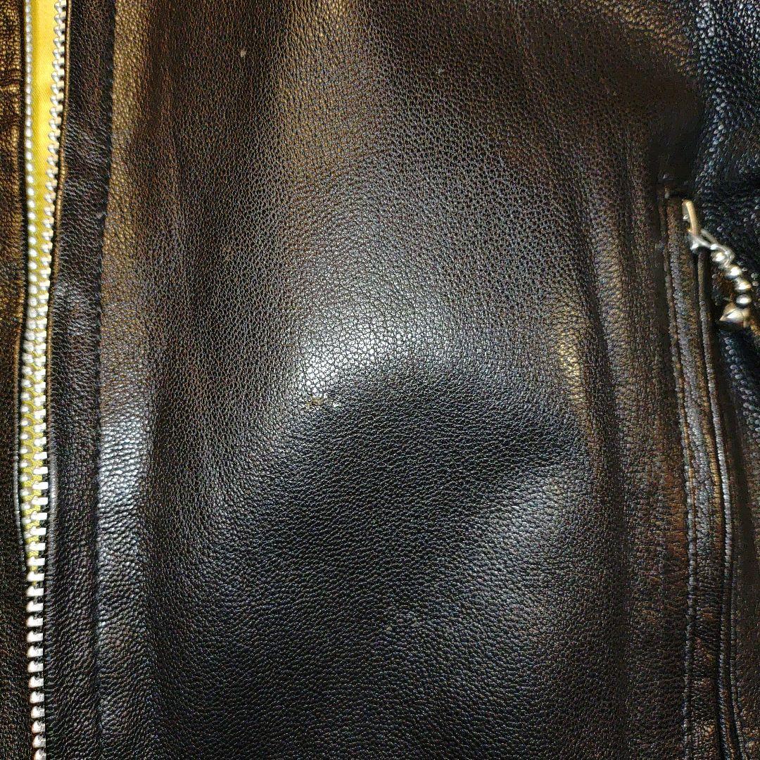 PERMANENT SLIDER ブラックレザージャケット RALEIGH