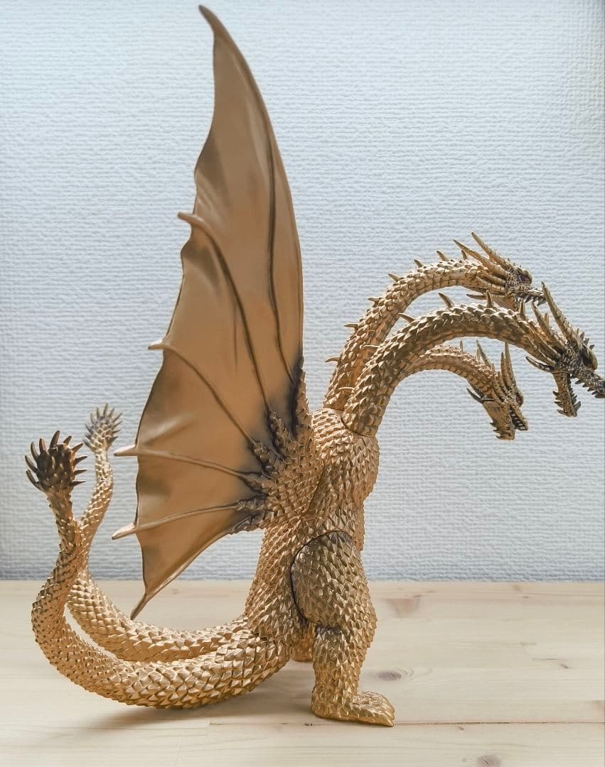 東宝怪獣コレクション　デアゴスティーニ　フィギュア キングギドラ 2種　ゴジラ