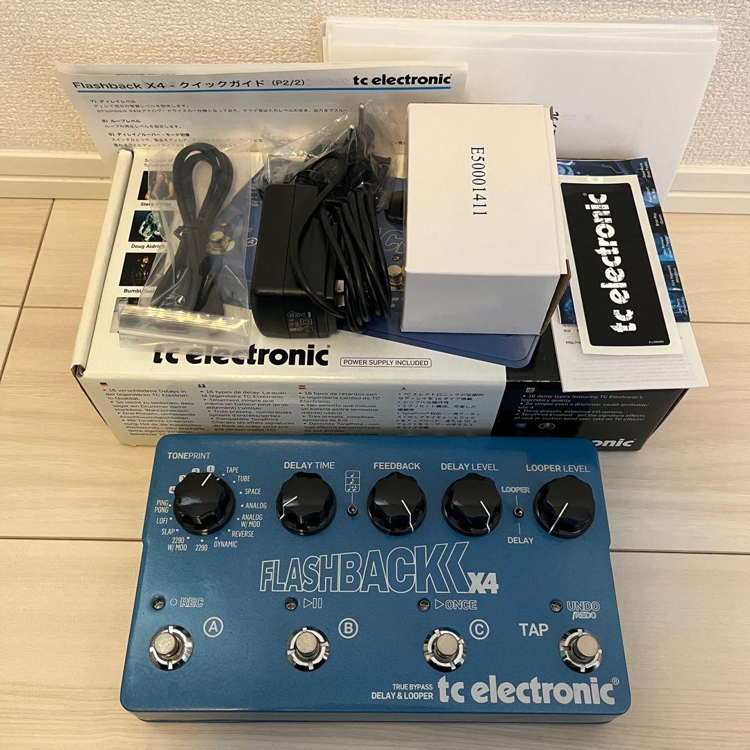 ギター tc electronic FLASHBACK X4