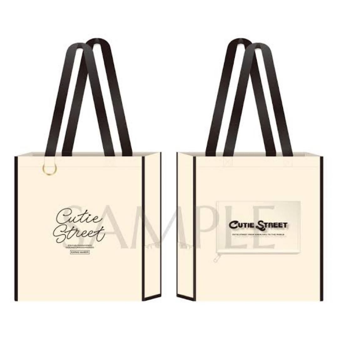 新品未開封 Cutie Street ロゴ入りトートバッグ