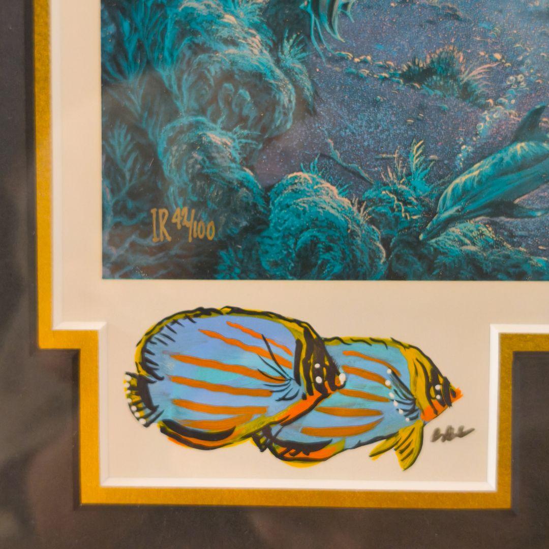 真作保証 クリスチャンラッセン マウイ ホエール シンフォニー 42/100