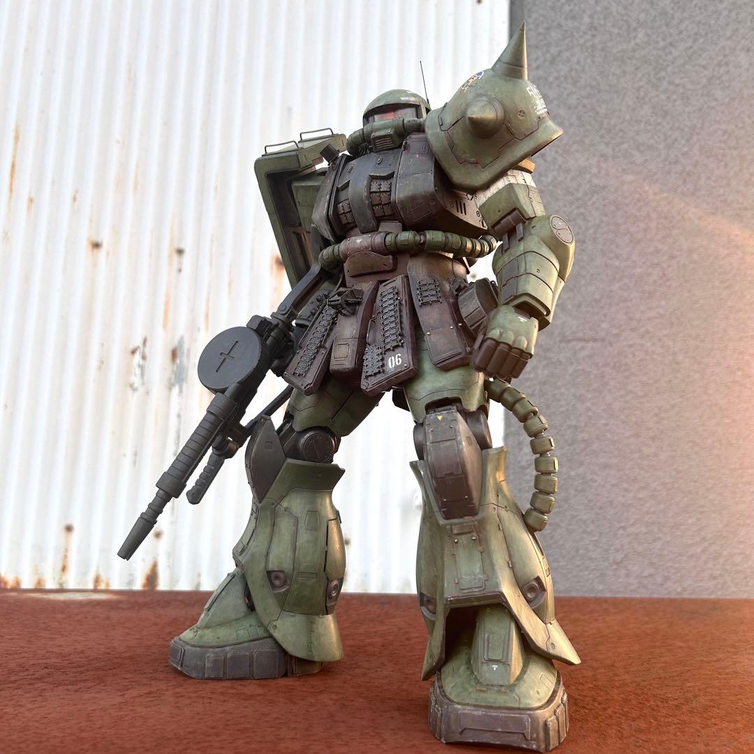 バンダイ　機動戦士ガンダム　1/48 メガサイズ　ザク　改造