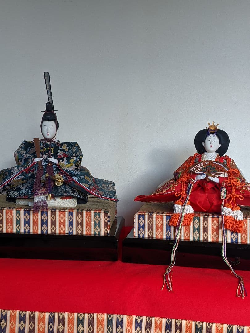 有職人形司　平安桂甫作親王飾り