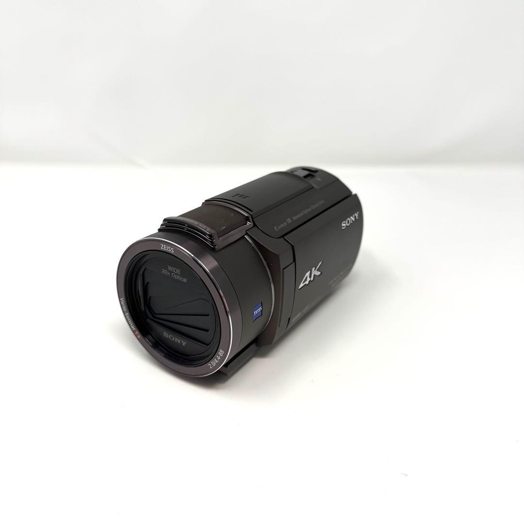 SONY FDR-AX40 ブラウン デジタルビデオカメラ 【中古】