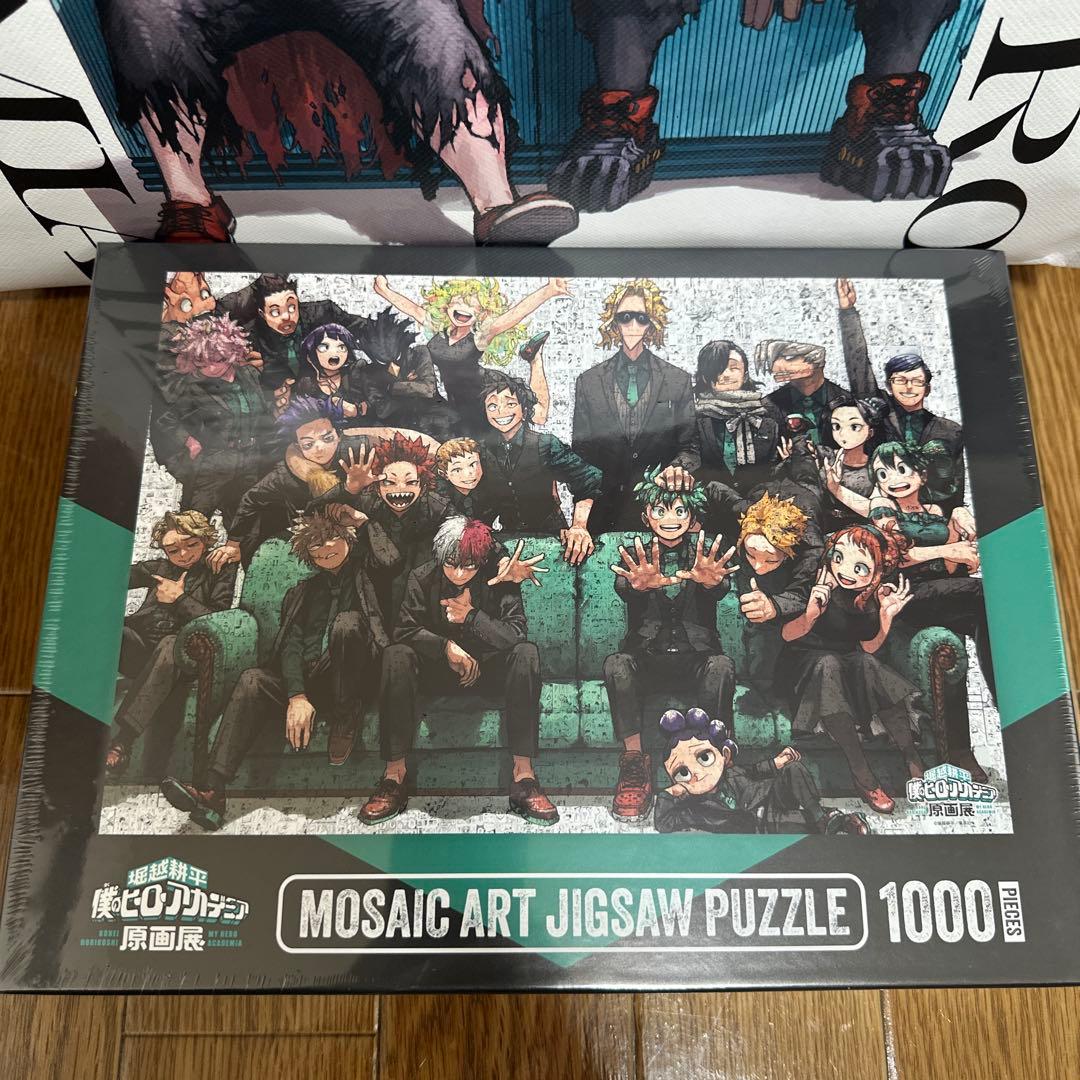 モザイクアートパズル　僕のヒーローアカデミア　原画展　ヒロアカ ヒロアカ展