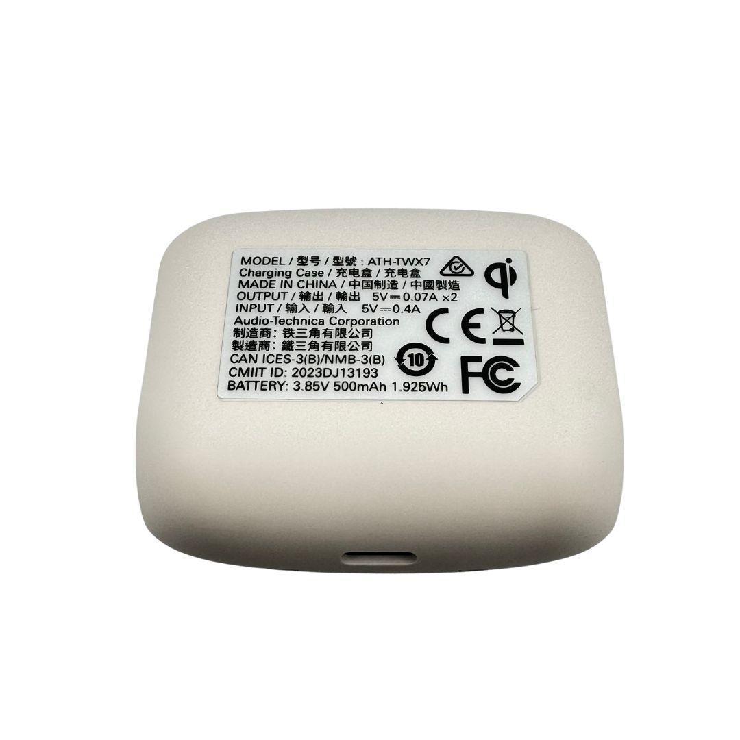 オーディオテクニカ ワイヤレスイヤホン ATH-TWX7 WH 白