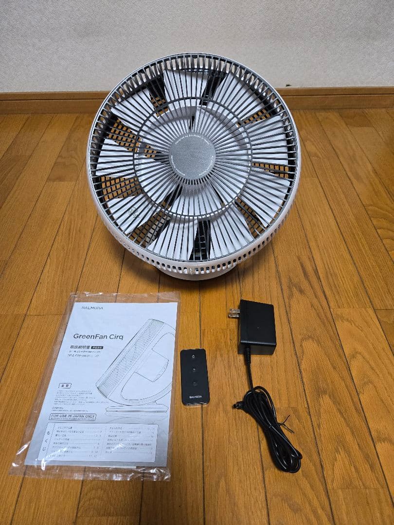 【値下】BALMUDA GreenFan EGF-3400-WK