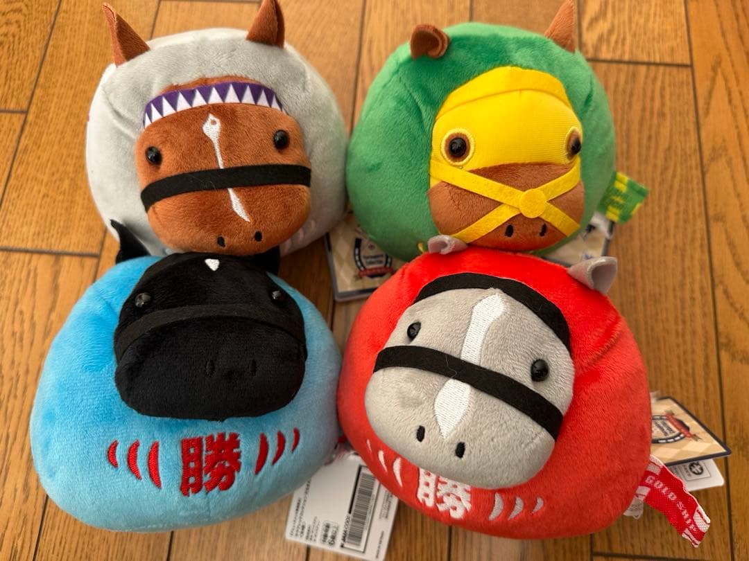 サラブレッドコレクション だるまぬいぐるみ ✴︎全4種セット✴︎