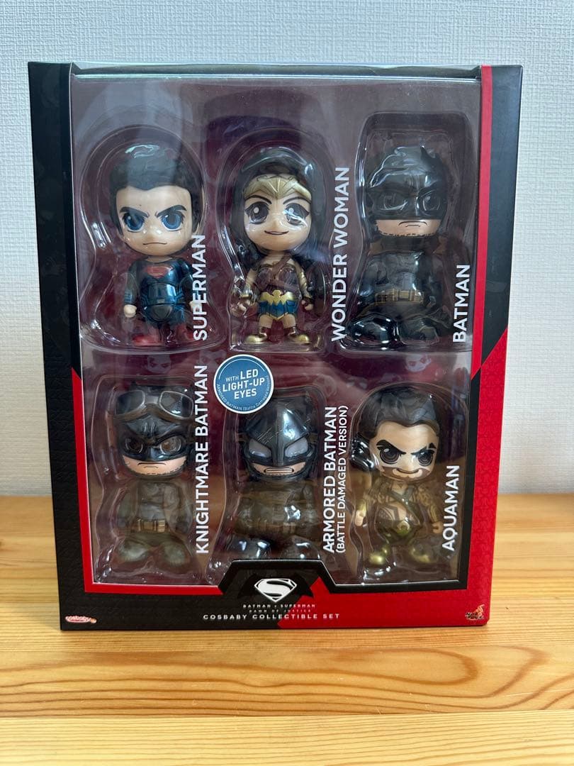 ★【未開封】バットマン vs スーパーマン コスベイビーコレクタブルセット