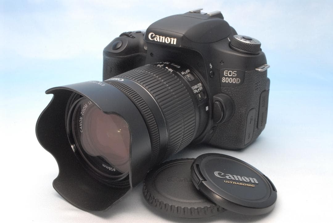 ✨Wi-Fi転送✨キヤノン EOS 8000D 手振れ補正 初～中級 長く使える