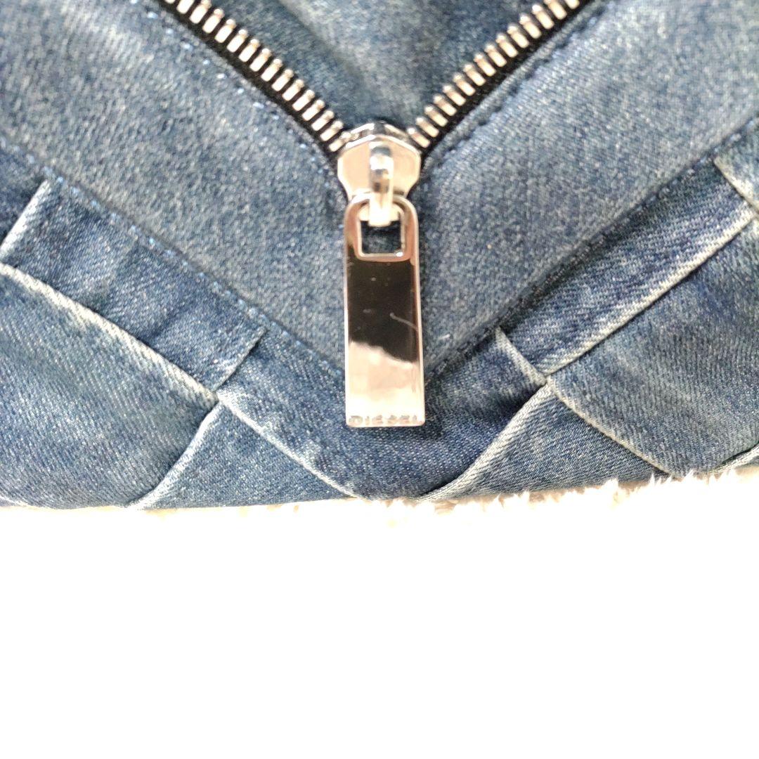 ディーゼル デニム キルティング ハンドバッグ 2way ショルダー