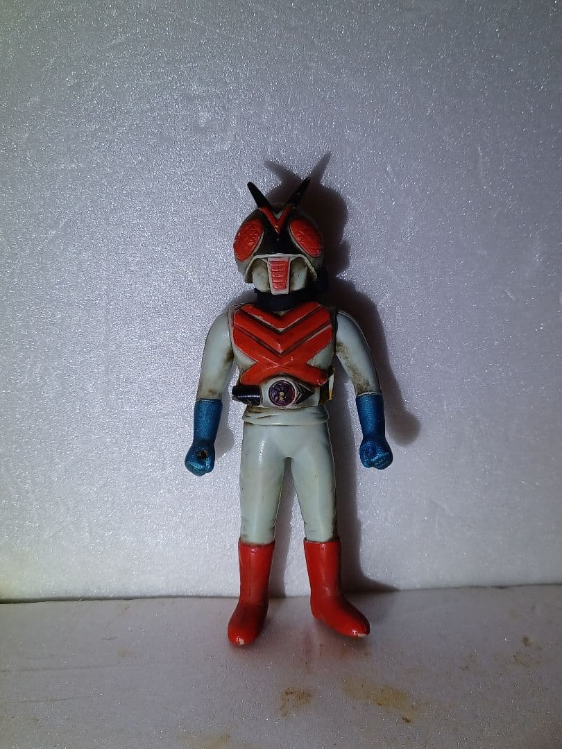 (昭和購入物)　仮面ライダー ｘ ソフビ