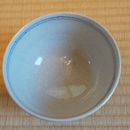 A 91 抹茶碗 安南・周平作 ( 未使用品 )