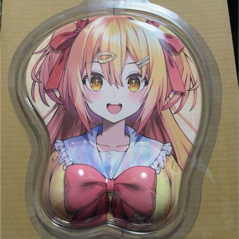 P丸様。 おっパイ マウスパッド 未使用 未開封　A279