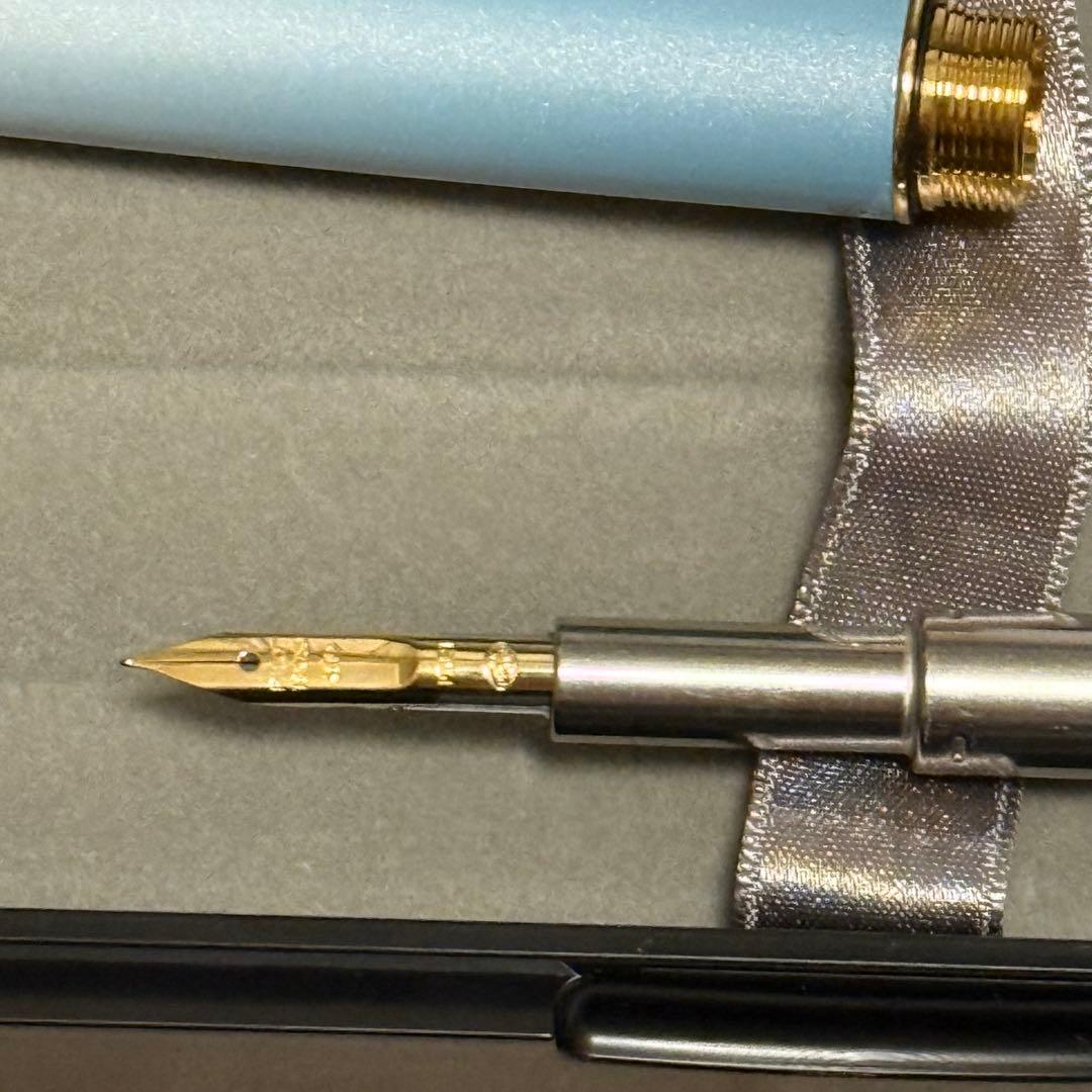 【数量限定品】文具館コバヤシ　駿河湾春　キャップレスデシモ　EF 万年筆