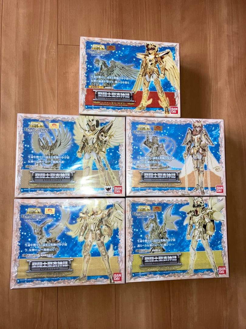 聖闘士聖衣神話 神聖衣OCE5体セット