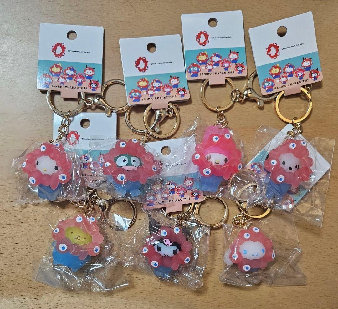 バ*ブ様 クリアサンリオキーホルダーセット