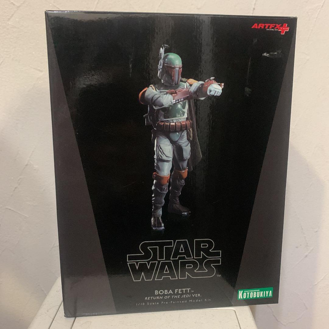 スター・ウォーズ ARTFX＋ ボバ・フェット ジェダイの帰還版 塗装済み簡易…