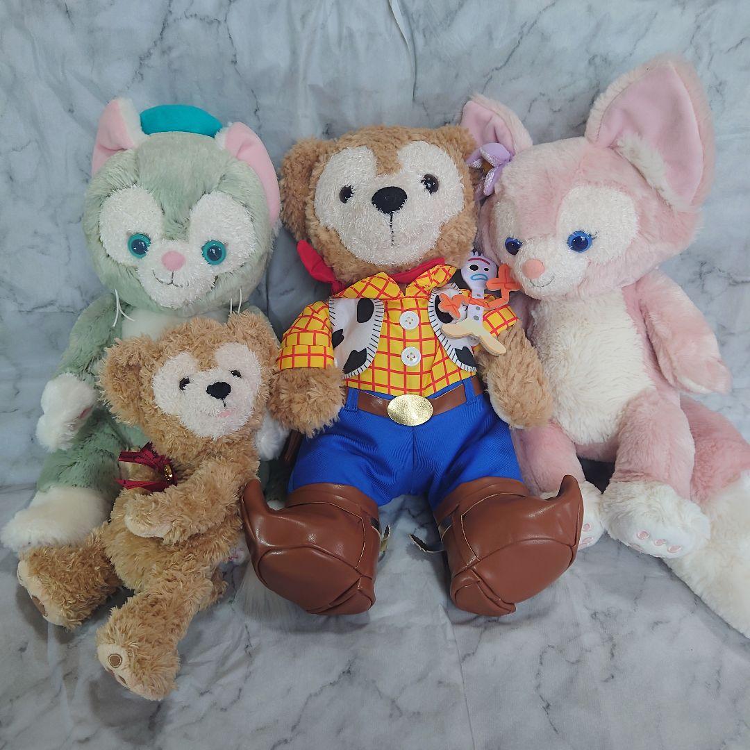 Disney　ダッフィーフレンズぬいぐるみ&ぬいぐるみポーチセット