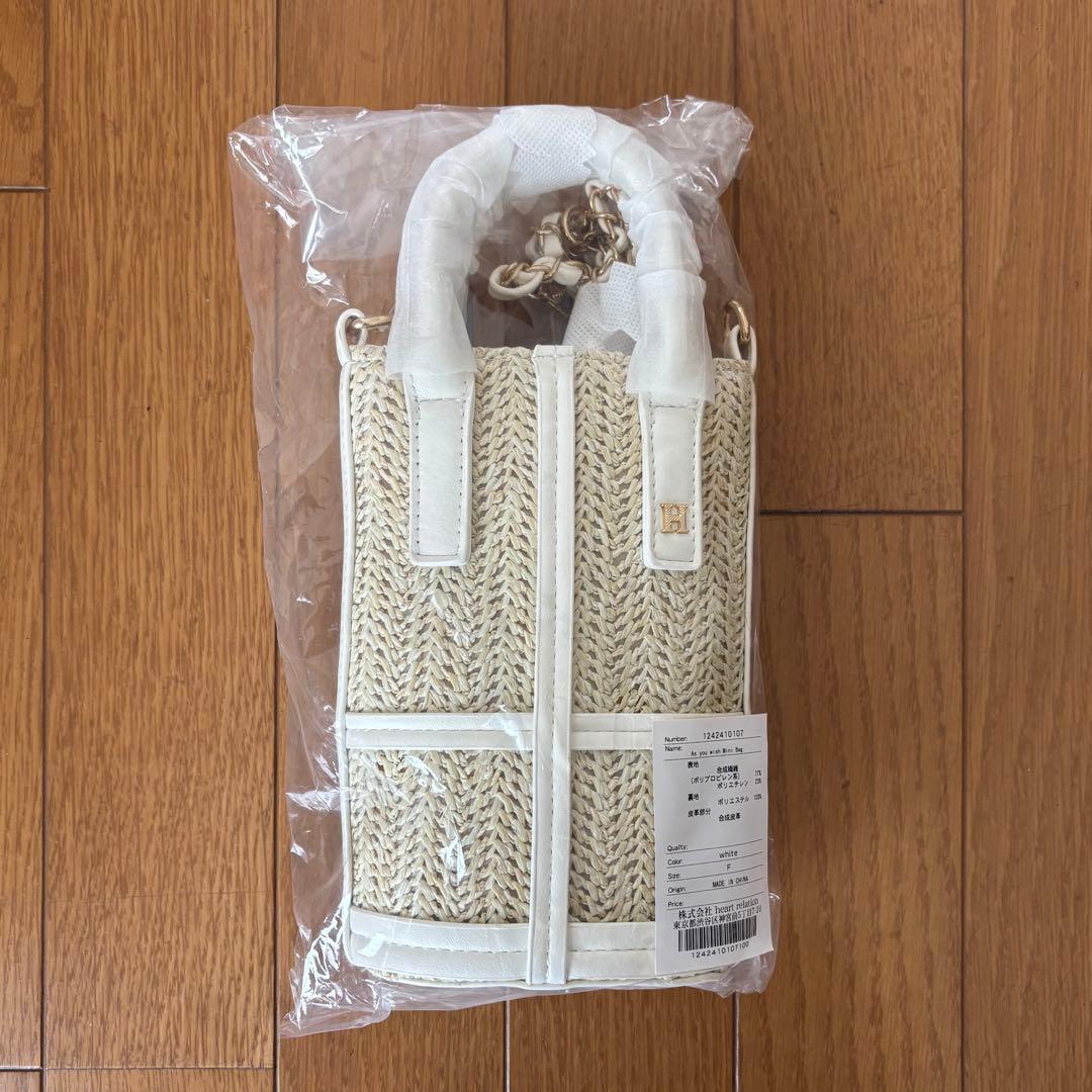 Herlipto ノベルティ As you wish Mini Bag