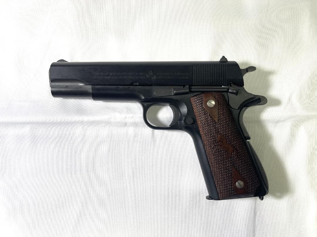 【中古】カスタム　WA　コルトガバメント M1911A1ミリタリーモデル HW