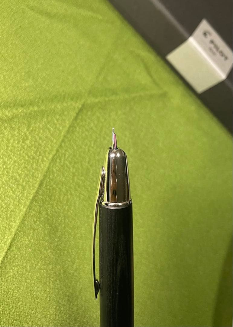 PILOT 18k capless木軸 黒 インクカートリッジ付き