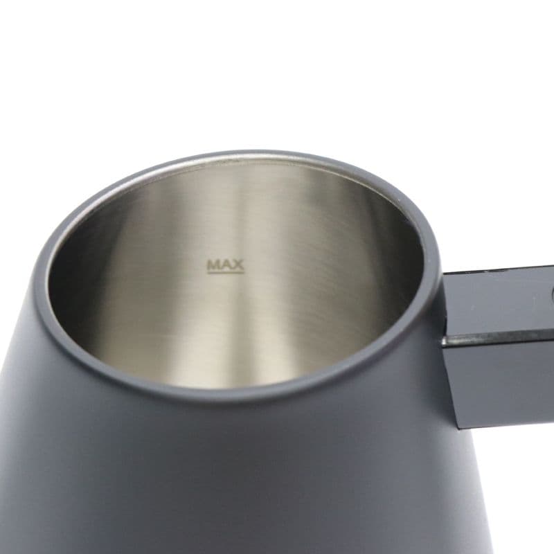 新品　温度調節機能付きグースネックケトル　ブラック