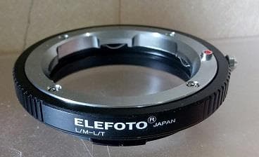 ELEFOTO ブランド　ライカＭレンズをライカＴカメラ使用