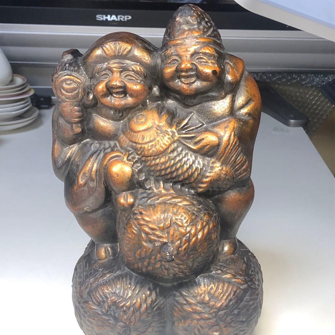 七福神　大黒天 恵比寿　置物