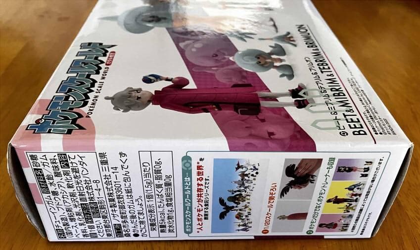 ポケモンスケールワールド　ガラル地方　ビート＆ミブリム＆テブリム＆ブリムオン