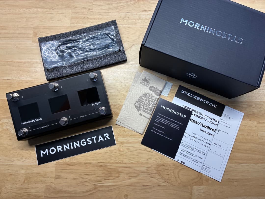 MORNINGSTAR MC6 PRO 最新式MIDIスイッチャー 美品
