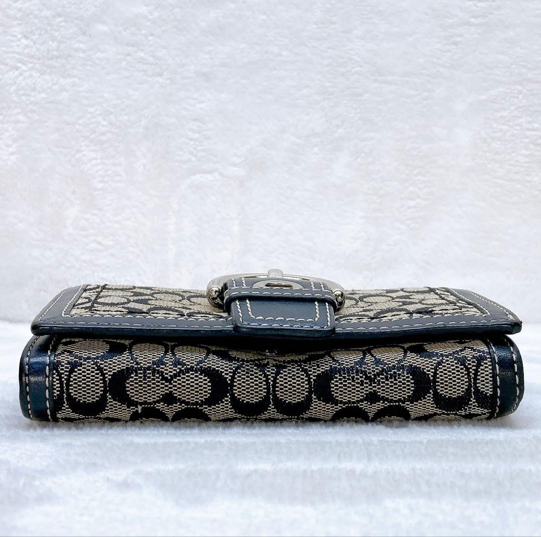 小物 Coach Soho Mini Signature Flap Wallet