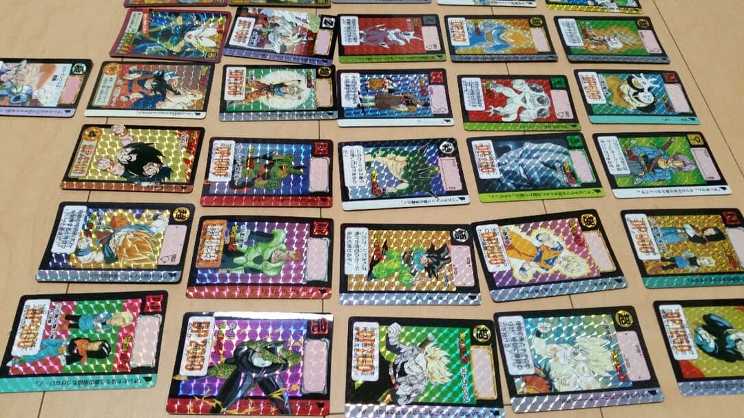 この価値わかる方！ドラゴンボールZ　全てレアのキラカード