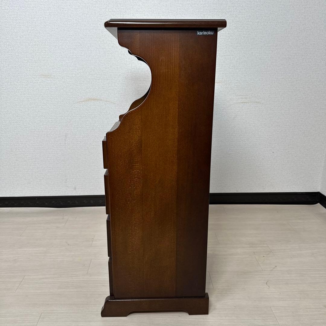 カリモク コロニアル 電話台 TEL台 FAX台 サイドテーブル i4※