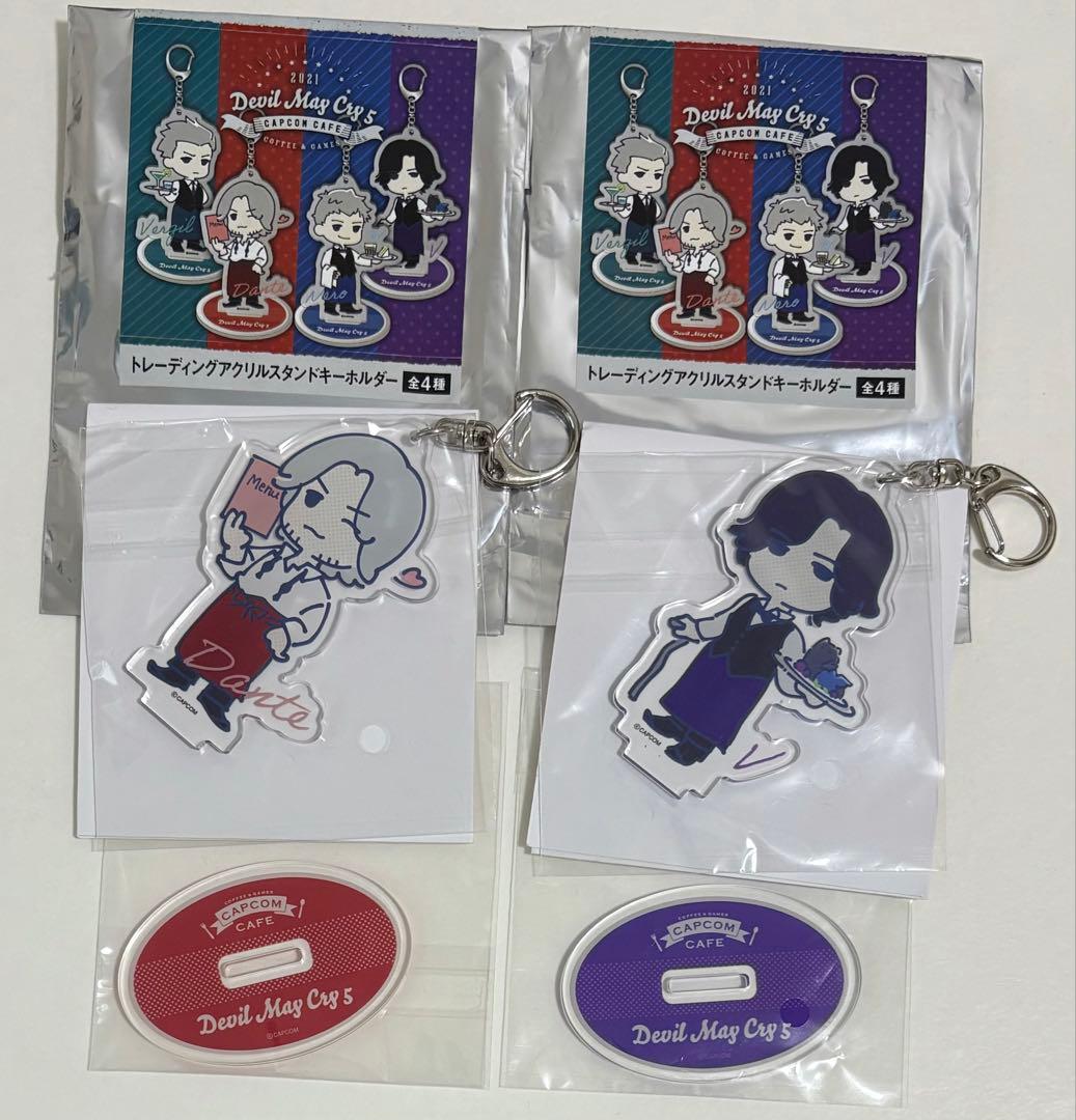 デビルメイクライ5 カプコンカフェ2021年　ダンテ　V アクリルスタンド　2種