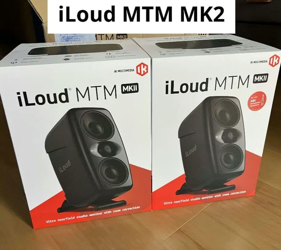 IK Multimedia iLoud MTM MKII インシュレーター付き