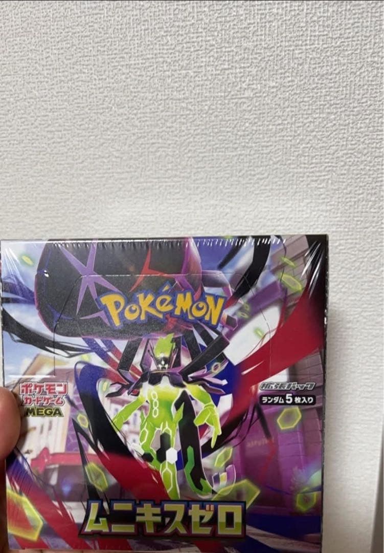 ポケモンカードゲーム ムニキスゼロ シュリンク付き1box