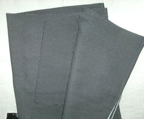 袷洗える着物　TLサイズ　細かい市松柄