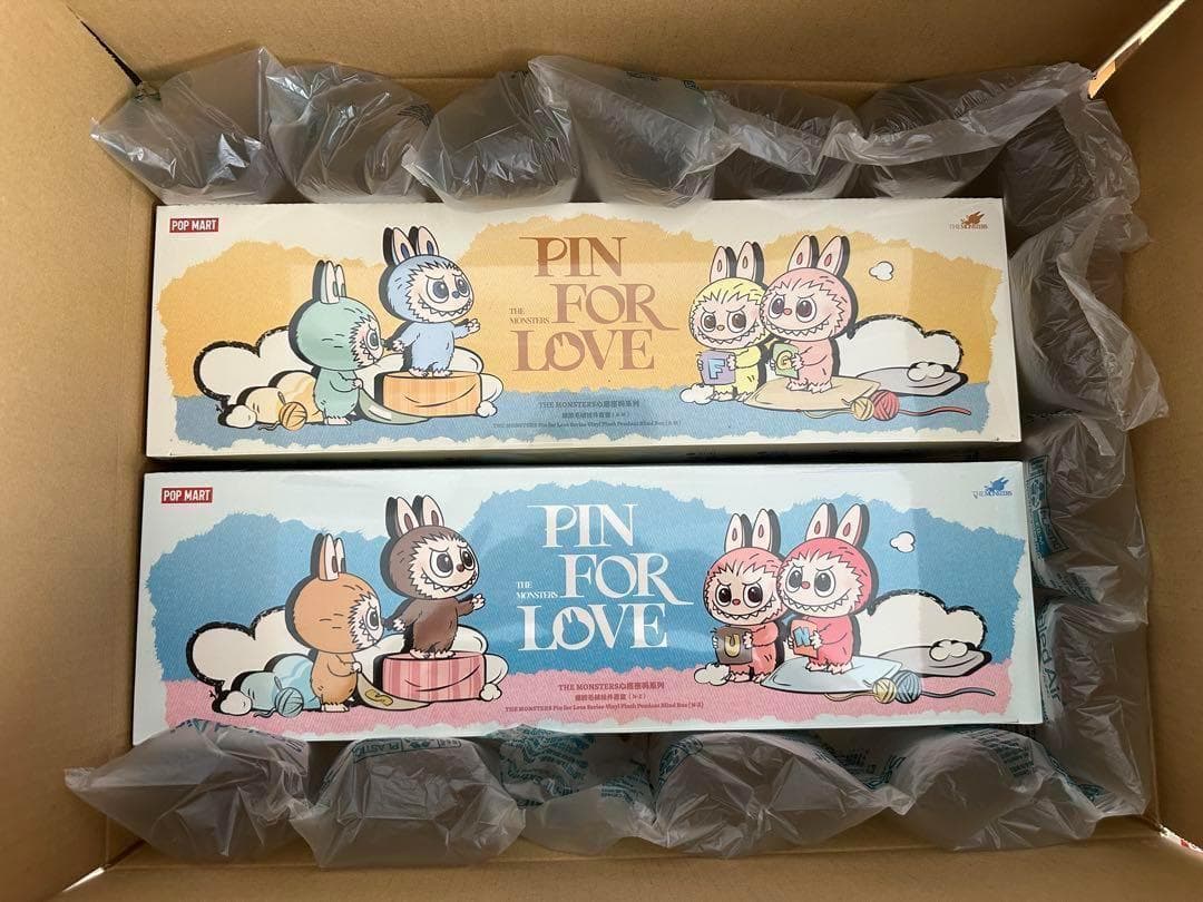 正規品 ラブブ PIN FOR LOVE アソートボックス　セット labubu