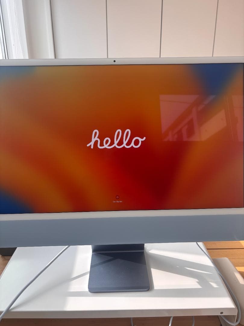 Apple iMac M1 2021年モデル 512GB ブルー
