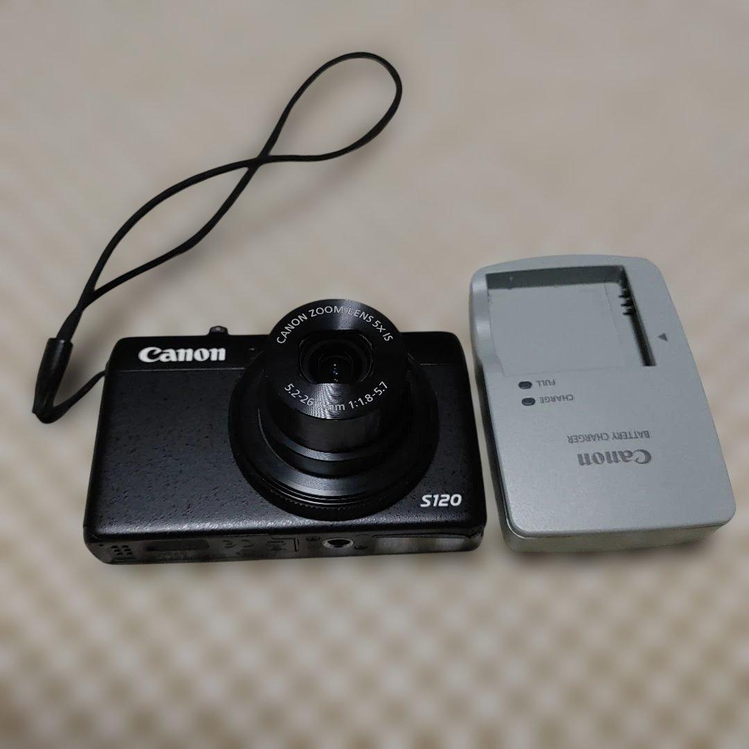 Canon　キヤノン　S120　デジタルカメラ　バッテリー付属