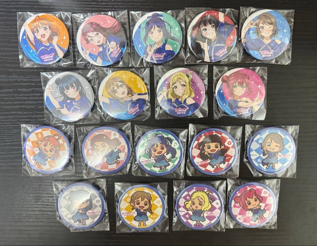 Aqours Finale 永久Stage ガチャ 缶バッジ まとめ売り